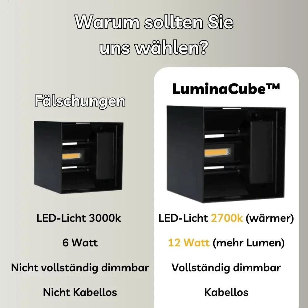 LuminaCube™ - Ihr Lichtblick für Harmonie und Geborgenheit (1 + 1 GRATIS)