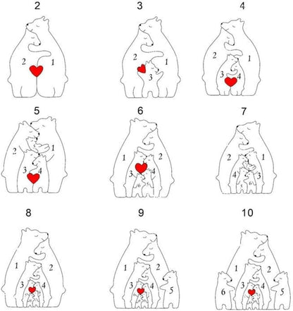 FamilyBears™ - Keep Your Loved Ones Close Every Day