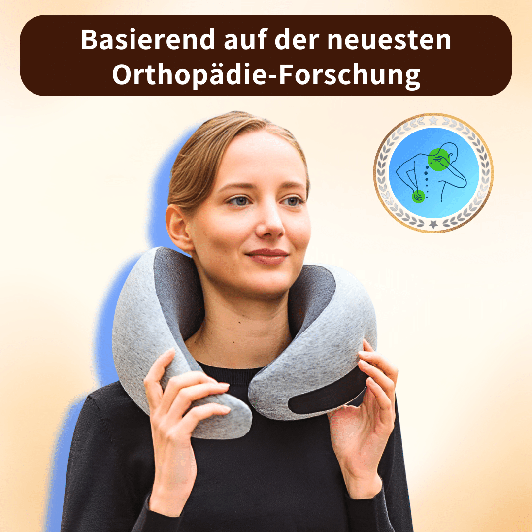 ReiseTraum "Deluxe" - Kopf-, Hals- & Nackenschutz für erholsames Reisen