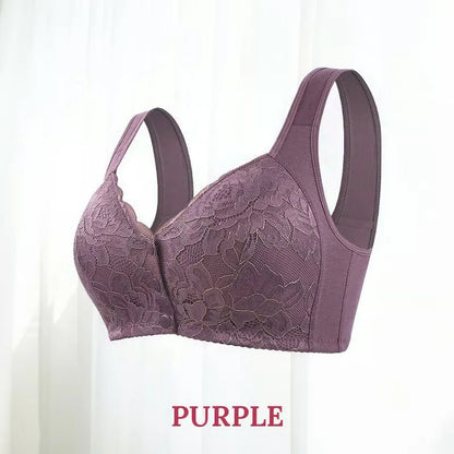 Wireless Lace Front Closure Bra: Stop Wrestling With Back Hooks