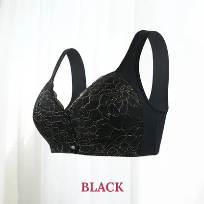 Wireless Lace Front Closure Bra: Stop Wrestling With Back Hooks